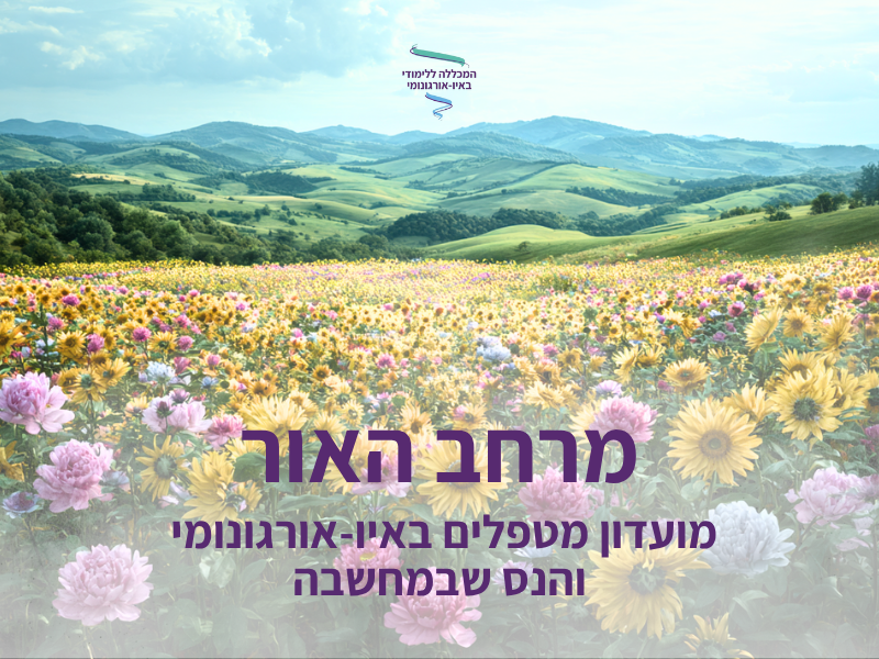 מרחב האור - מועדון התרגולים של הבאיו-אורגונומי - המכללה ללימודי באיו ...